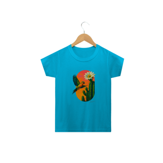 Nome do produto Camiseta Infantil Periquito da Caatinga 