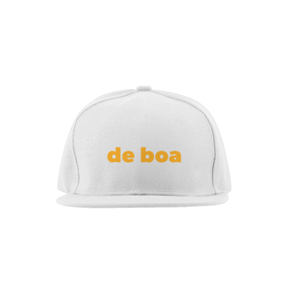 Nome do produto Boné De Boa (texto amarelo)