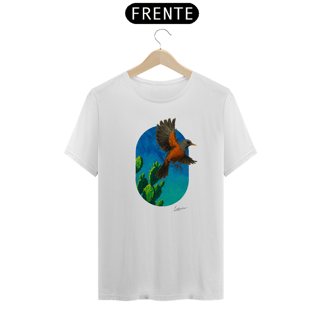 Nome do produto Camiseta Sabiá (Coleção Pássaros e Cactos)