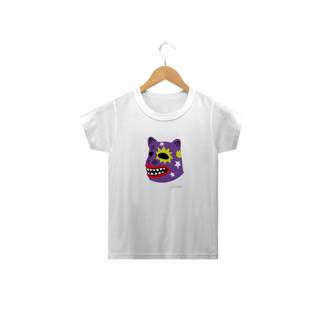 Nome do produto Camiseta Infantil La Ursa Roxa estampada