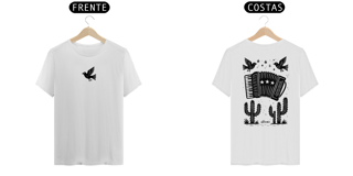 Nome do produto Camiseta Xilo Sanfona (frente e verso)
