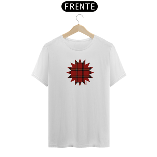 Nome do produto Camiseta Sol Xadrez Vermelho