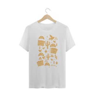 Nome do produto Camiseta Plus Size Xilo Icones (estampa clara)