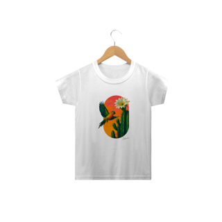 Nome do produto Camiseta Infantil Periquito da Caatinga 