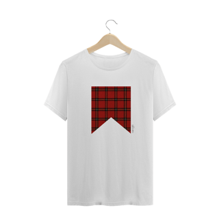 Nome do produto Camiseta Pluz Size Bandeira Xadrez Vermelha