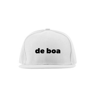 Nome do produto Boné De Boa (texto preto)