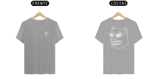 Nome do produto Camiseta La Ursa Chavosa Line Branca (frente e verso)