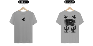 Nome do produto Camiseta Xilo Sanfona (frente e verso)