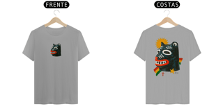 Nome do produto Camiseta La Ursa Preta Arte (frente e verso)
