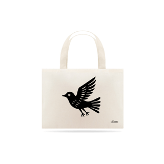 Nome do produto Ecobag Xilo Pássaro