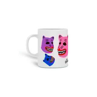 Nome do produto Caneca La Ursas Coloridas