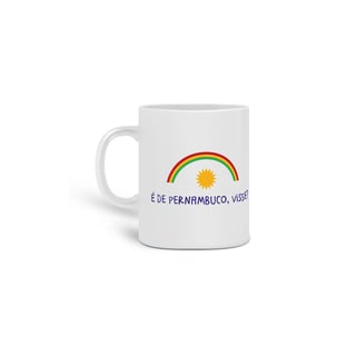 Nome do produto Caneca É de Pernambuco, visse?