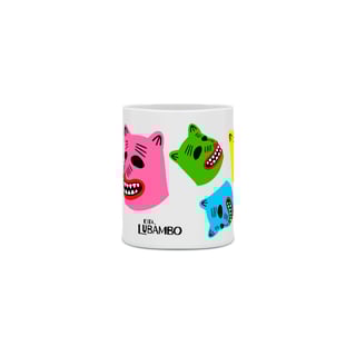 Nome do produto Caneca La Ursas Coloridas