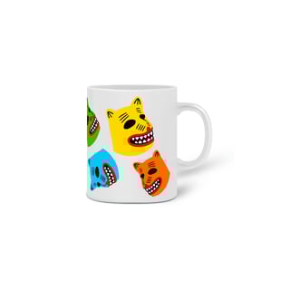 Nome do produto Caneca La Ursas Coloridas