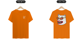 Nome do produto Camiseta La Ursa Chavosa (frente e verso - óculos amarelo)