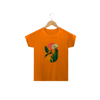 Nome do produto Camiseta Infantil Periquito da Caatinga 