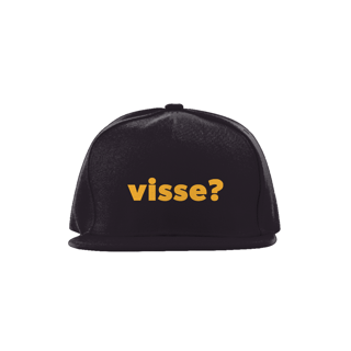 Nome do produto Boné Visse? (estampa amarela)