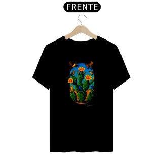 Nome do produto Camiseta Pássaros (Coleção Pássaros e Cactos)