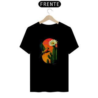 Nome do produto Camiseta Periquito da Caatinga (Coleção Pássaros e Cactos)
