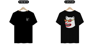 Nome do produto Camiseta La Ursa Chavosa (frente e verso - óculos amarelo)