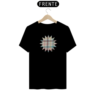 Nome do produto Camiseta Sol Xadrez Colorido