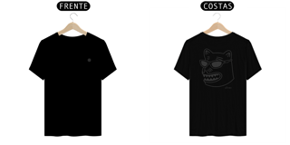 Nome do produto Camiseta La Ursa Chavosa Line (frente e verso)