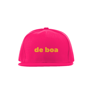 Nome do produto Boné De Boa (texto amarelo)