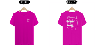 Nome do produto Camiseta La Ursa Chavosa Line Branca (frente e verso)