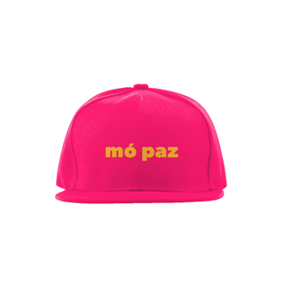 Nome do produto Boné Mó Paz (texto amarelo)