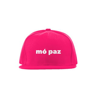Nome do produto Boné Mó Paz (texto branco)