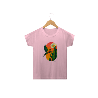 Nome do produto Camiseta Infantil Periquito da Caatinga 