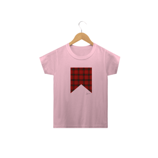 Nome do produto Camiseta Infantil Bandeirinha Xadrez