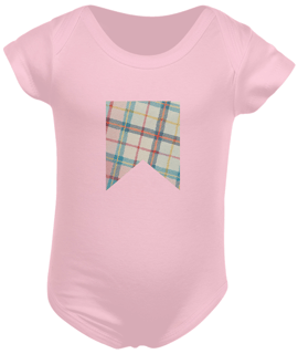 Nome do produto Baby Body Bandeirinha Xadrez Colorida