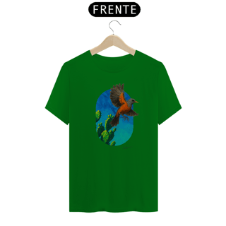 Nome do produto Camiseta Sabiá (Coleção Pássaros e Cactos)