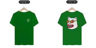 Nome do produto Camiseta La Ursa Chavosa (frente e verso - óculos amarelo)
