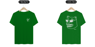 Nome do produto Camiseta La Ursa Chavosa Line Branca (frente e verso)