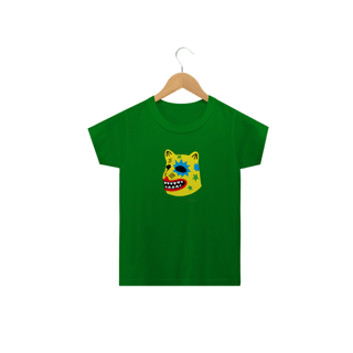 Nome do produto Camiseta Infantil La Ursa Estampada Amarela 
