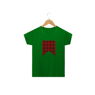 Nome do produto Camiseta Infantil Bandeirinha Xadrez