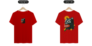 Nome do produto Camiseta La Ursa Preta Arte (frente e verso)