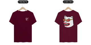 Nome do produto Camiseta La Ursa Chavosa (frente e verso - óculos amarelo)