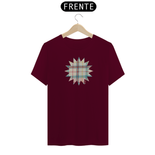 Nome do produto Camiseta Sol Xadrez Colorido
