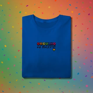 Nome do produto Camiseta ORGULHO DA MULESTA (estampa preta)