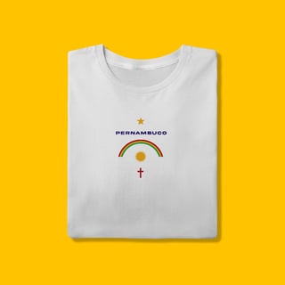 Nome do produto Camiseta Bandeira de Pernambuco Elementos
