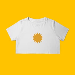 Nome do produto Cropped Sol