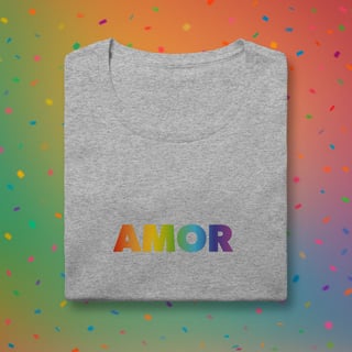 Nome do produto Baby Long  AMOR - Coleção Orgulho