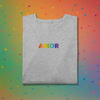 Nome do produto Plus Size  AMOR - Coleção Orgulho