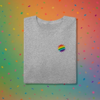 Nome do produto Camiseta  SOL - ORGULHO (estampa lateral)