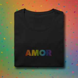 Nome do produto Baby Long  AMOR - Coleção Orgulho