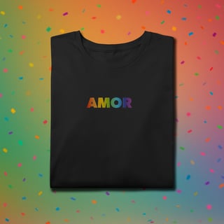 Nome do produto Plus Size  AMOR - Coleção Orgulho