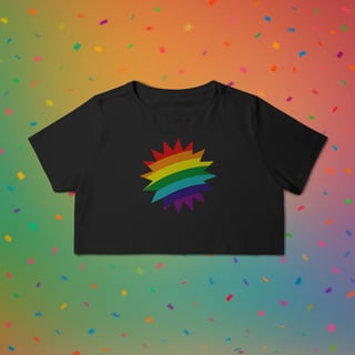 Nome do produto Cropped SOL do ORGULHO